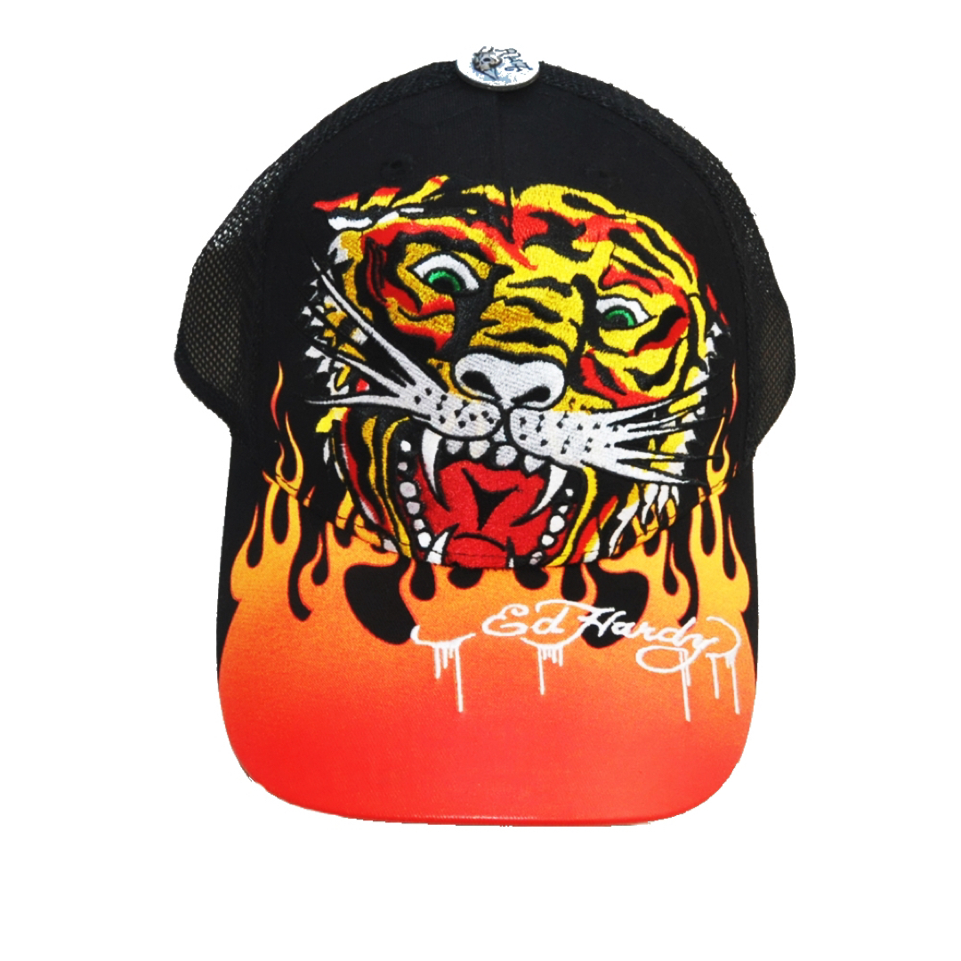 TIGER AMERICA CLASSIC TATTOO FIRE  CAP