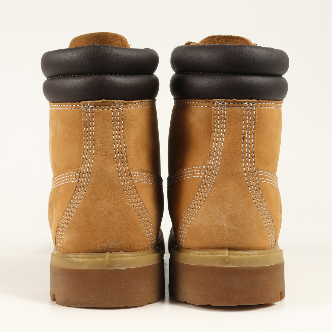 Timberland ティンバーランド サイズ:26.5cm 6インチ プレミアム ヌバック レザーブーツ 6-inch Premium Boots  ウィート US8.5 W シューズ 靴 ブランド【メンズ】【中古】
