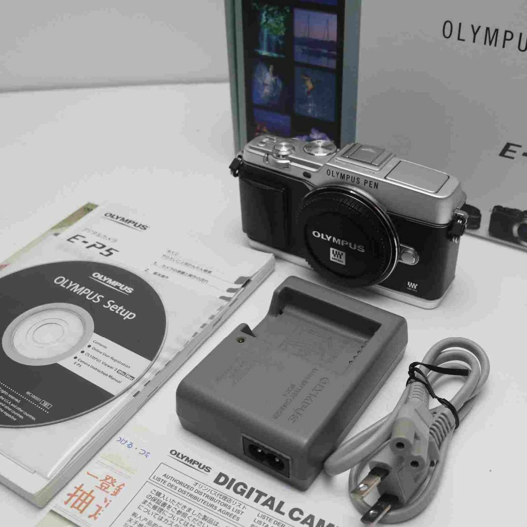 超美品 E-P5 OLYMPUS PEN シルバー特記事項