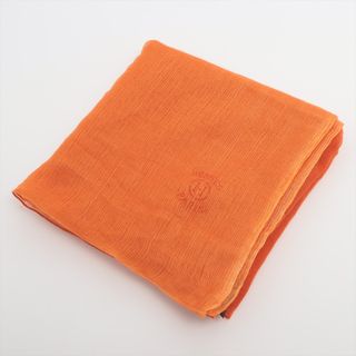 エルメス(Hermes)のエルメス  カシミヤ×シルク  オレンジ レディース その他小物(その他)