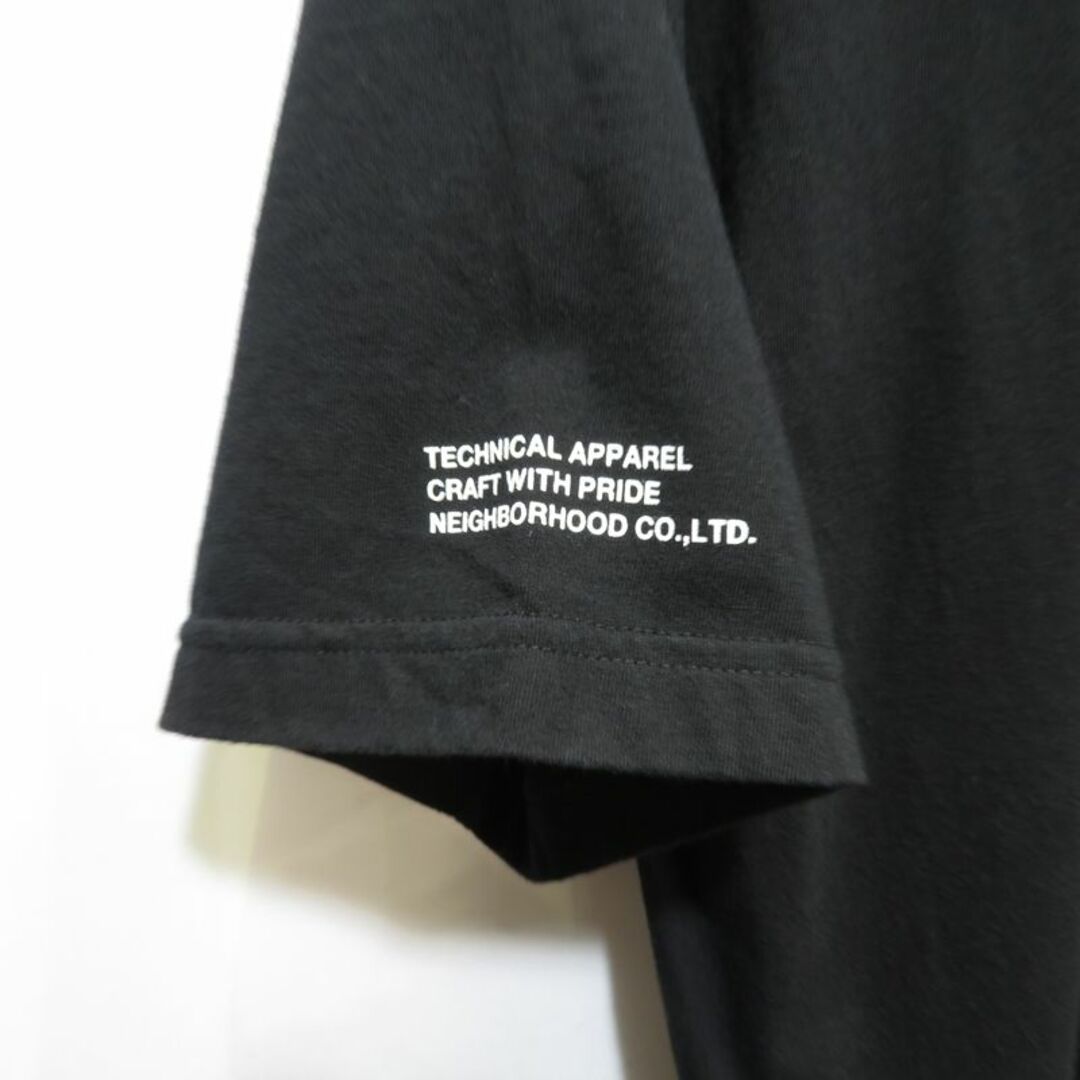 NEIGHBORHOOD - NEIGHBORHOOD 23ss NH 231 SPOT TEE SS-1- BLACK Size