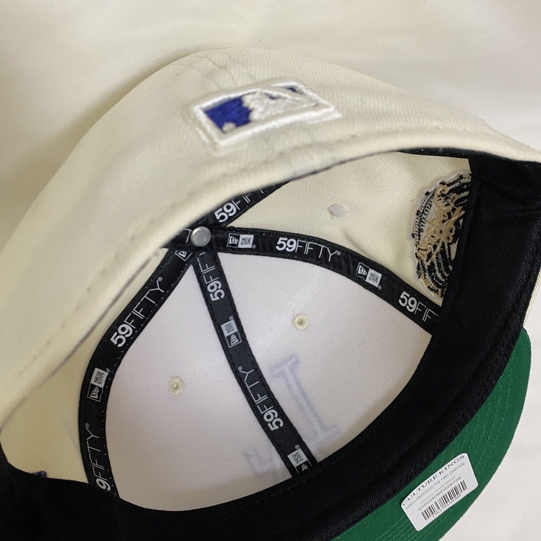 NEW ERA - 海外限定 NEWERA LA ドジャース 2トーン キャップ 7 1/2の