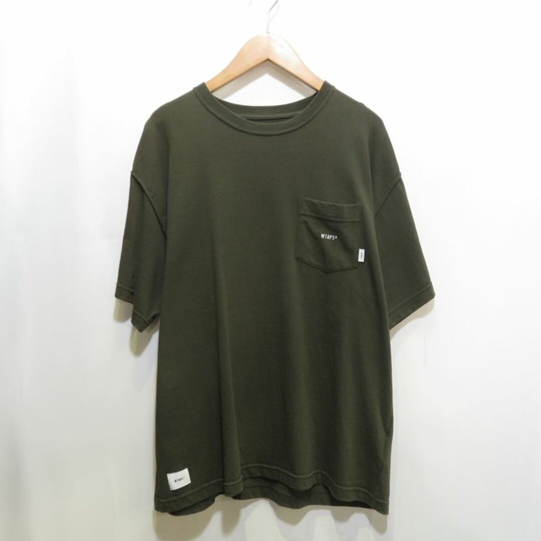 WTAPS 22ss AII 02 SS TEE  OLIVE