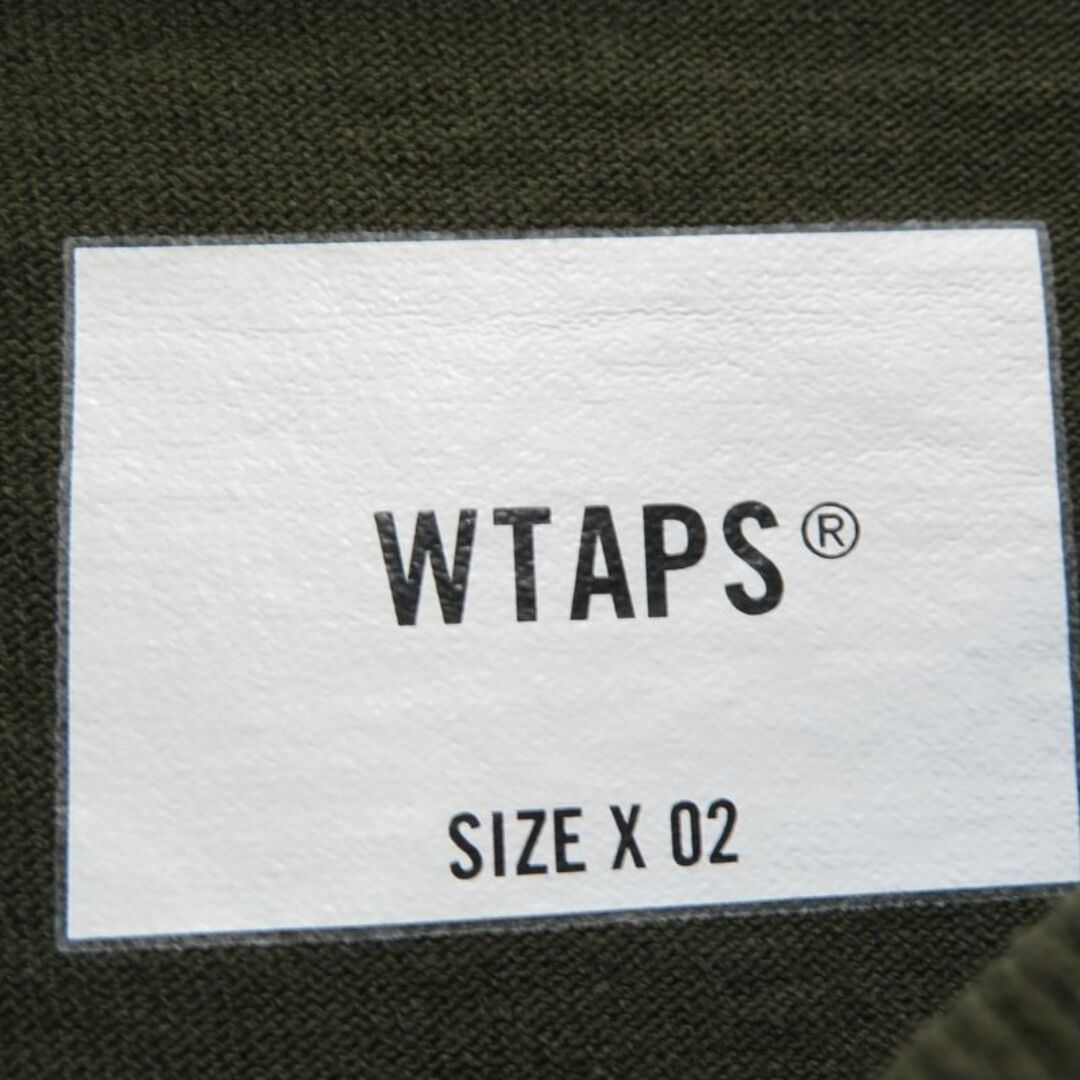 WTAPS 22ss AII 02 SS TEE  OLIVE