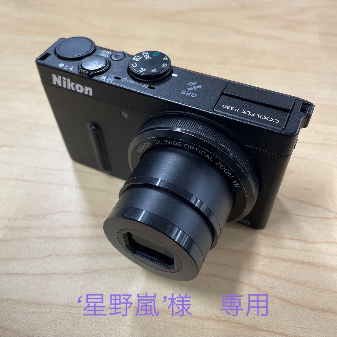 【ジャンク品】ニコン　 COOLPIX P330 BLACK