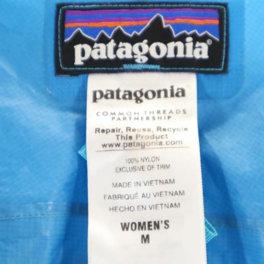 パタゴニア ナイロンジャケット M ブルー patagonia フード アウトドア レディース   【230919】 7