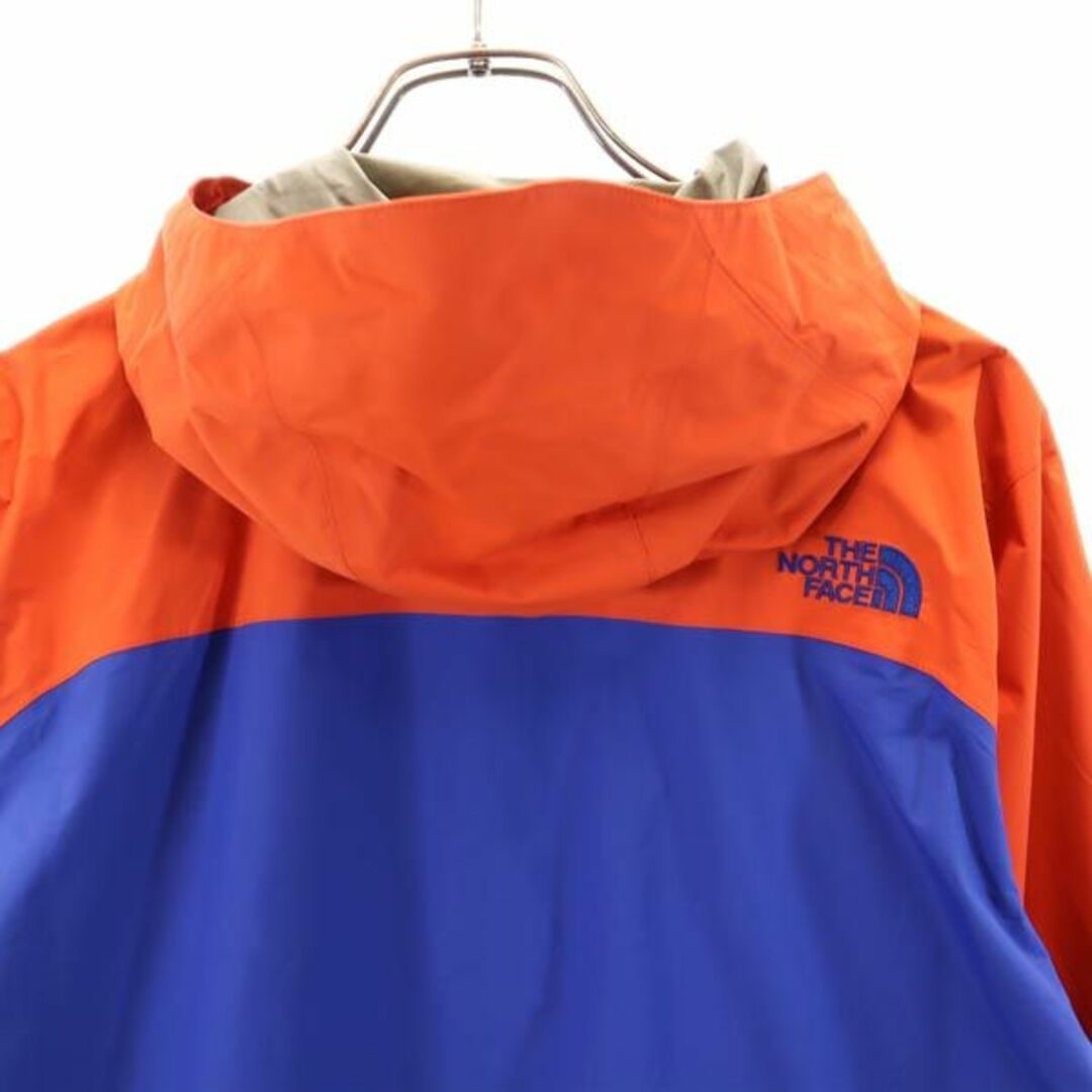 ノースフェイス NP11530 マウンテンパーカー S オレンジ×ブルー THE NORTH FACE ドットショットジャケット メンズ 【中古】  【230919】