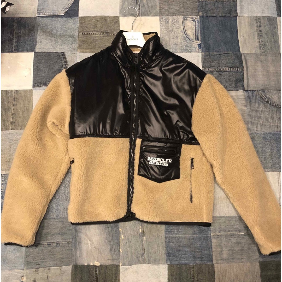 MONCLER ボアブルゾン L - www.smithlabresearch.org