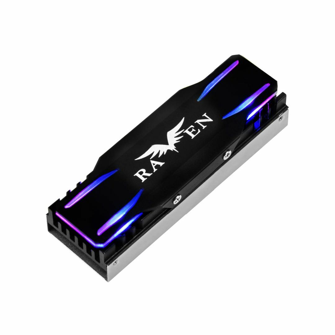 【在庫セール】SilverStone ARGBライティング M.2 SSD専用放