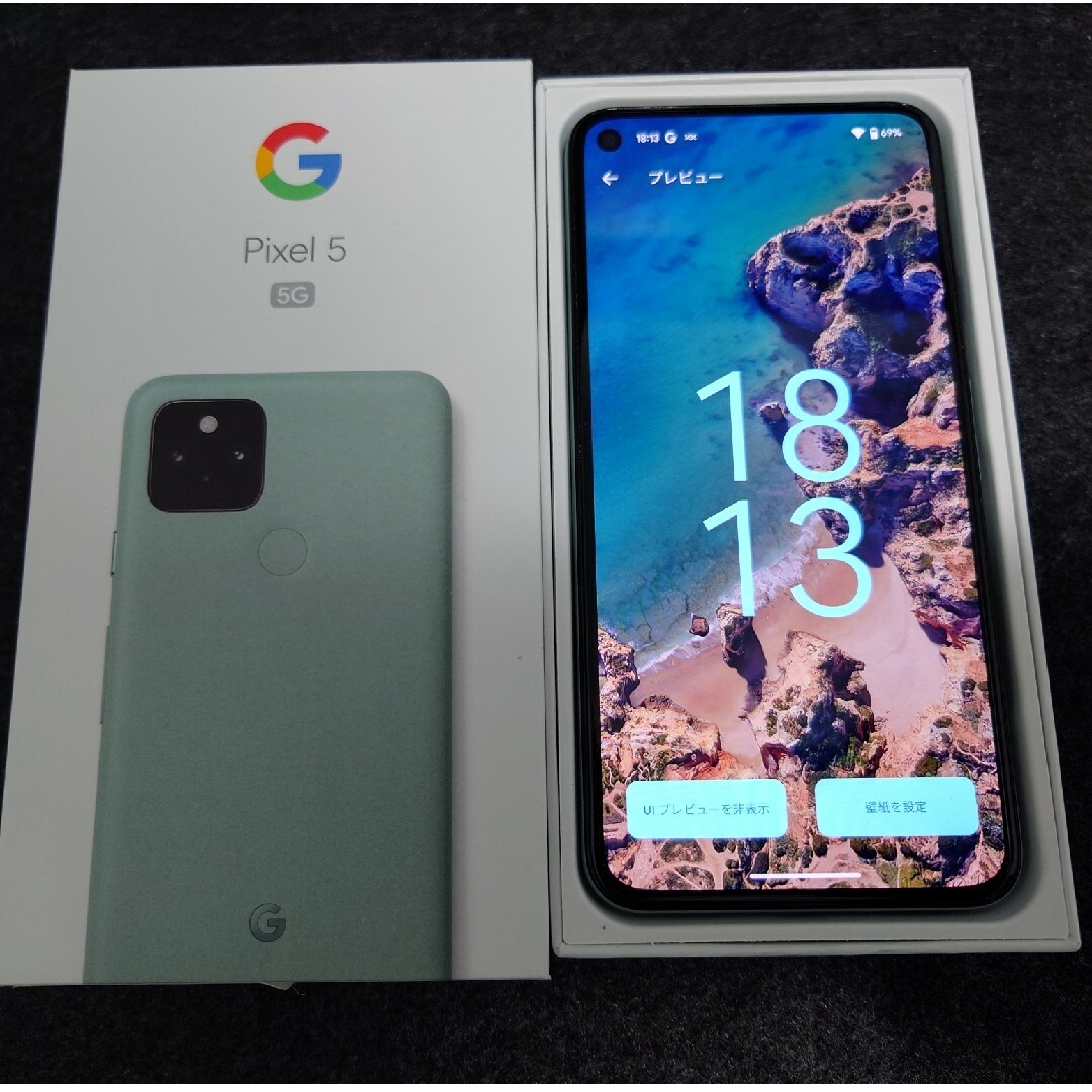 【新品】Google Pixel 5 128GB Sorta Sage