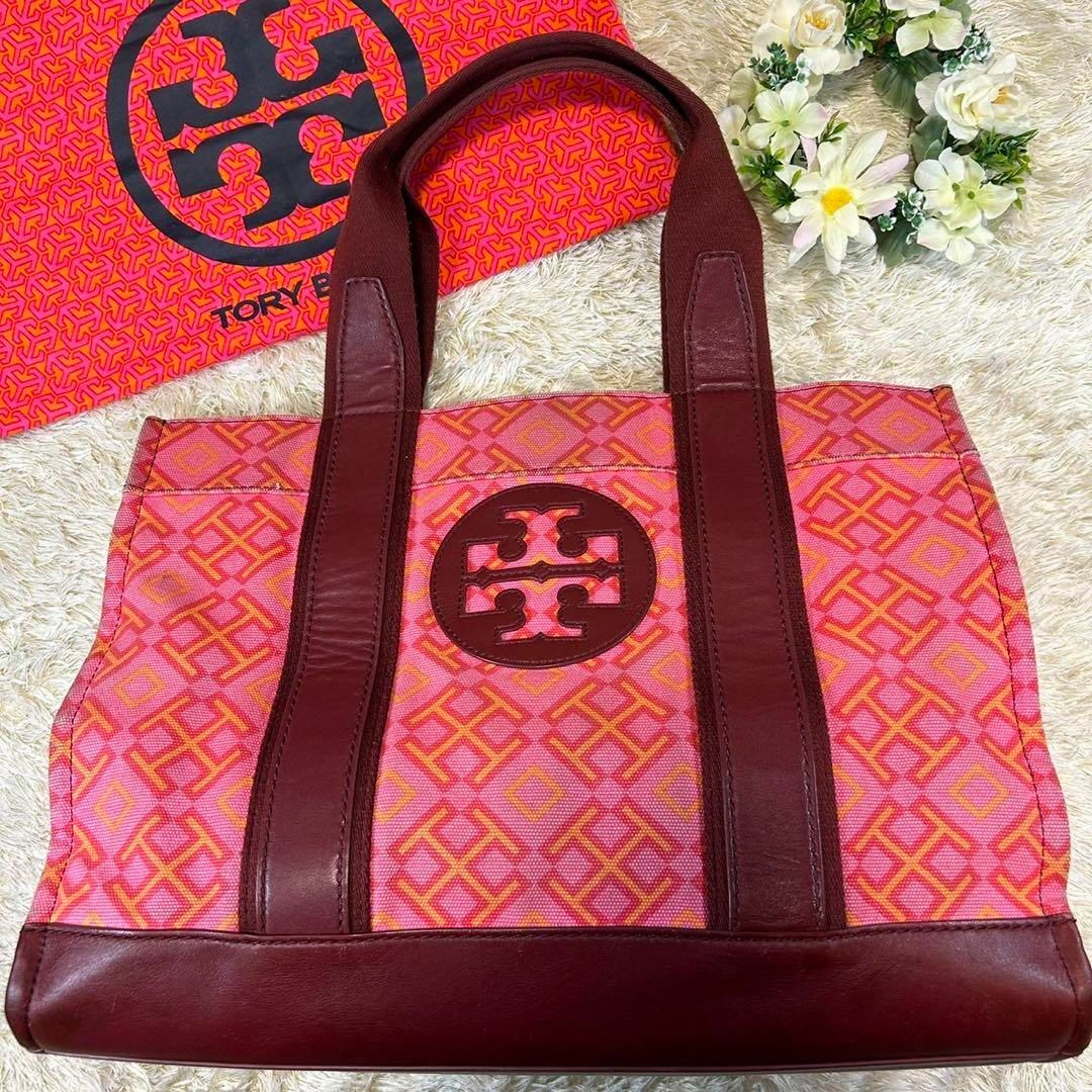 トリーバーチ　tory burch　 美品　キャンパス　トートバッグ