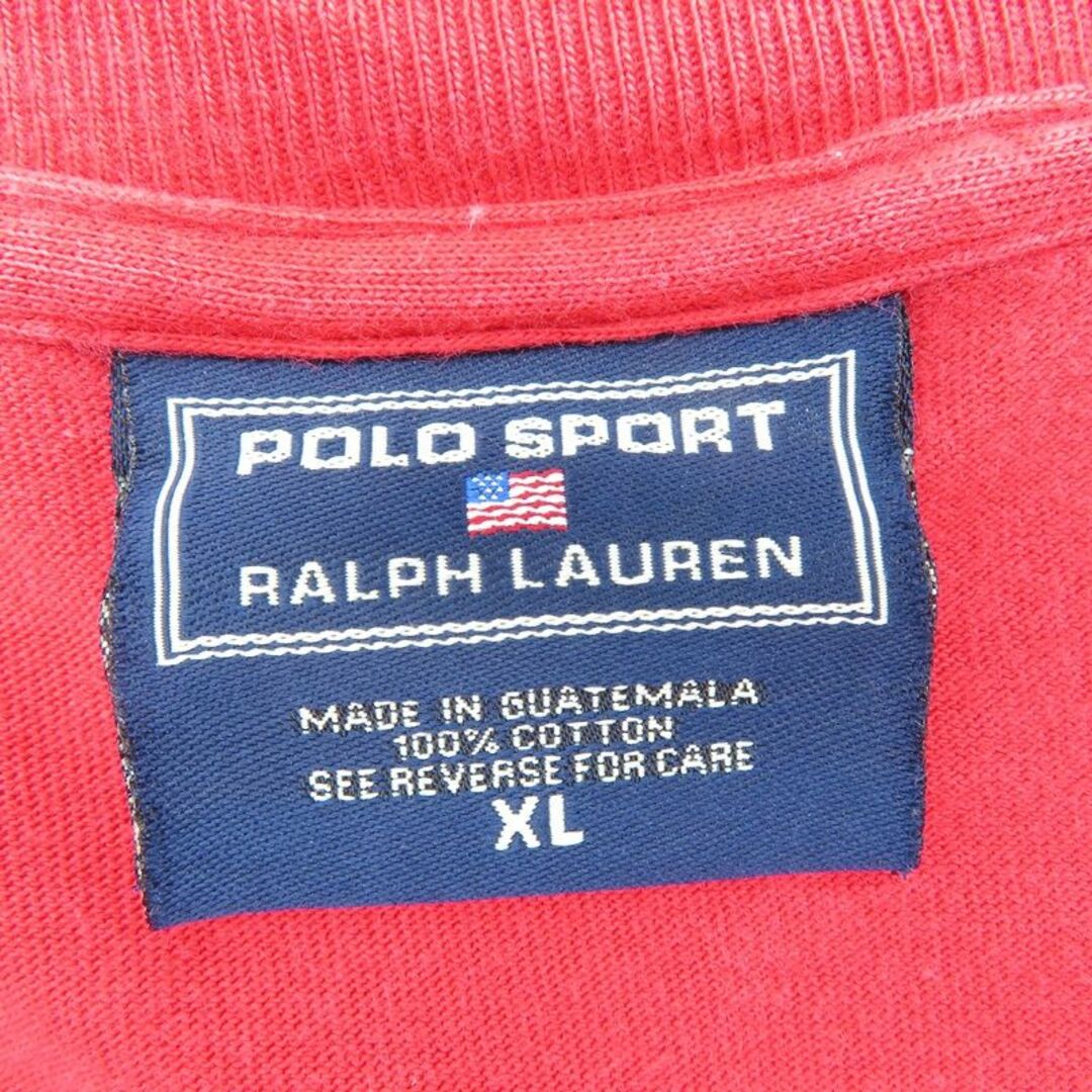 POLO RALPH LAUREN(ポロラルフローレン)のPOLO SPORT 90s LOGO PRINT S/S TEE VINTAGE メンズのトップス(Tシャツ/カットソー(半袖/袖なし))の商品写真