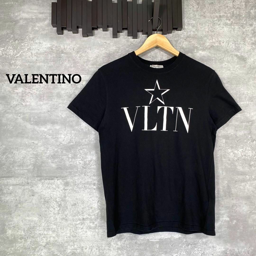 『VALENTINO』ヴァレンティノ (S) スターロゴ半袖Tシャツ