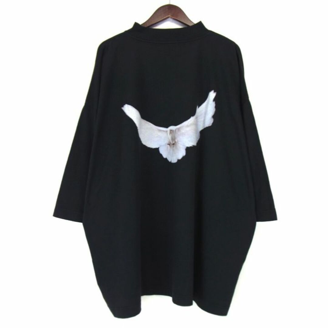 イージーギャップ YEEZY GAP ■ 【 Dove Sleeve Tee 】 ドーヴ 鳩 ロゴ プリント 半袖 Tシャツ