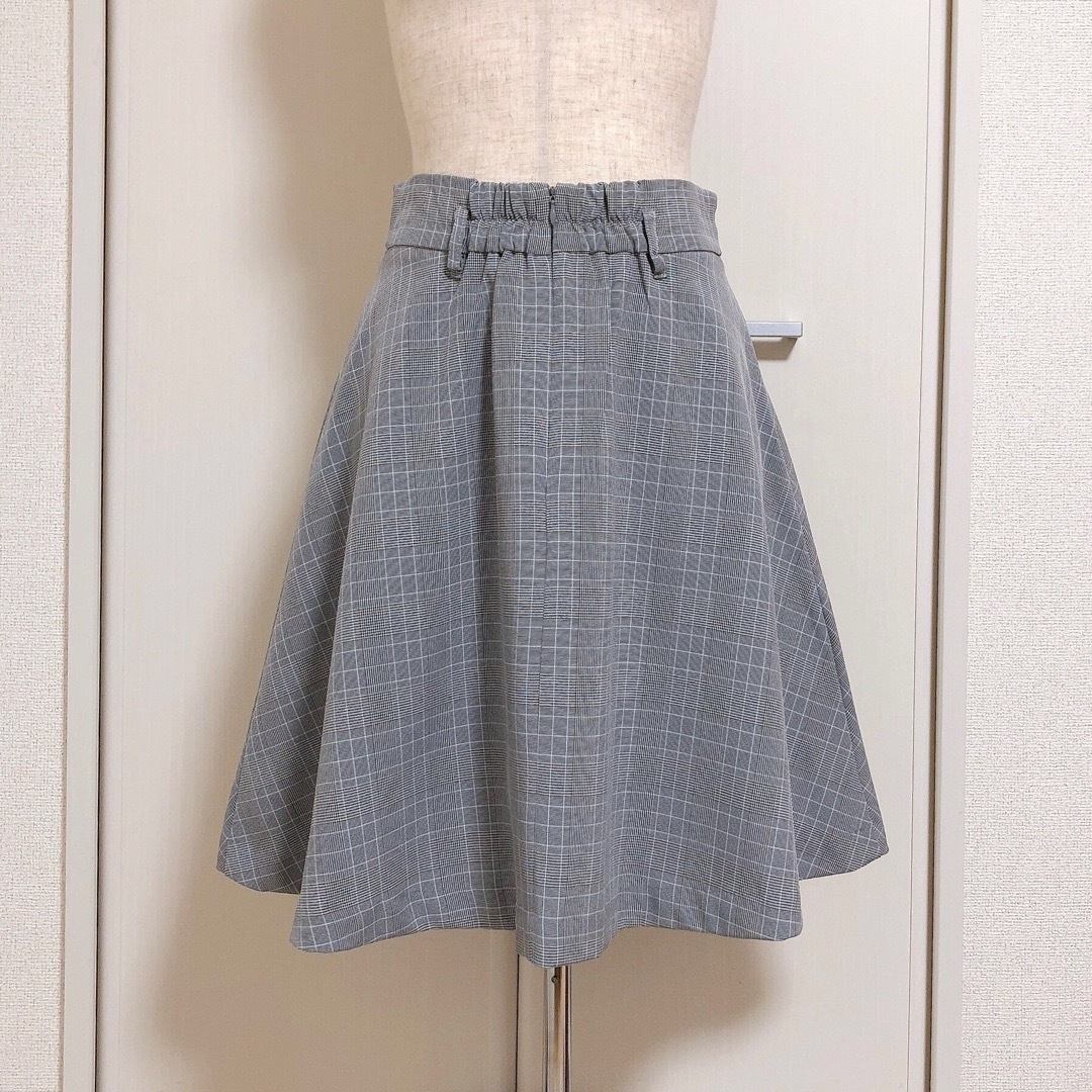INGNI(イング)のイング グレンチェック フレア スカート レディースのスカート(ミニスカート)の商品写真