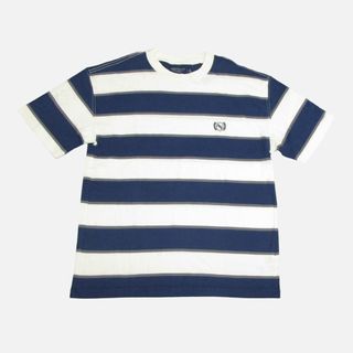 アバクロンビーアンドフィッチ(Abercrombie&Fitch)の★新品★アバクロンビー&フィッチ★ボーダーTシャツ (White/Navy/M)(Tシャツ/カットソー(半袖/袖なし))