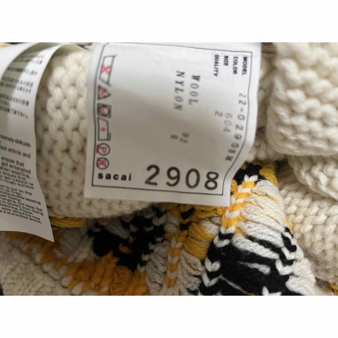 sacai - sacai nordic knit pulloverの通販 by 19's shop|サカイなら