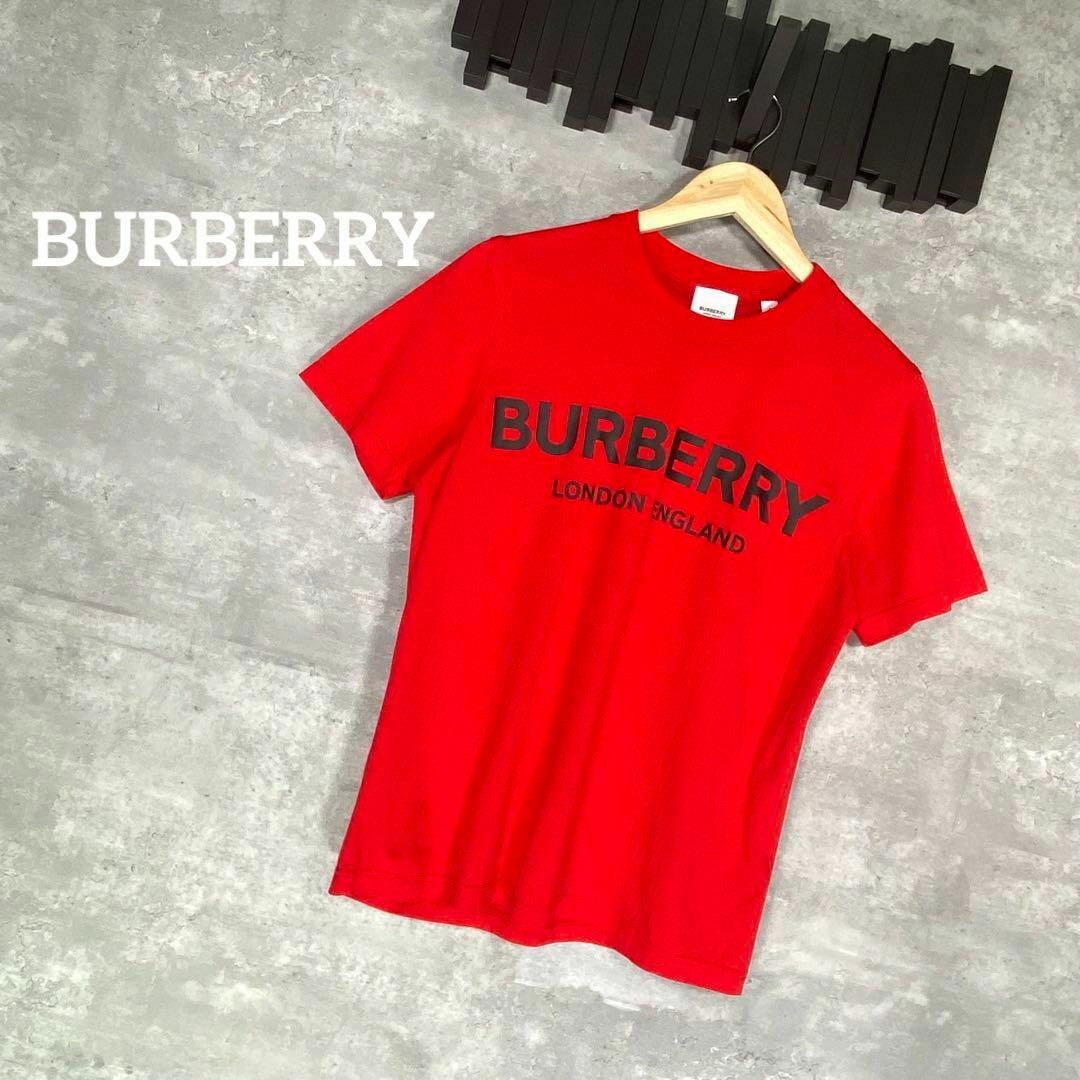 BURBERRY(バーバリー)の『BURBERRY』バーバリー (S) クルーネック半袖Tシャツ レディースのトップス(Tシャツ(半袖/袖なし))の商品写真