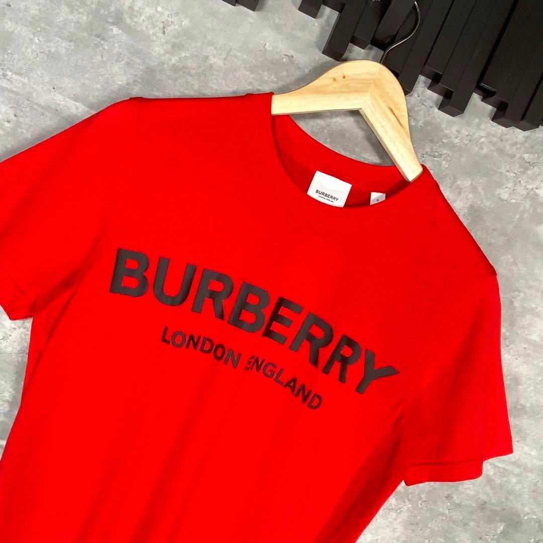 BURBERRY(バーバリー)の『BURBERRY』バーバリー (S) クルーネック半袖Tシャツ レディースのトップス(Tシャツ(半袖/袖なし))の商品写真