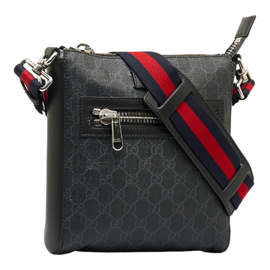 Gucci - グッチ GGスプリーム スモール メッセンジャーバッグ 斜め掛け