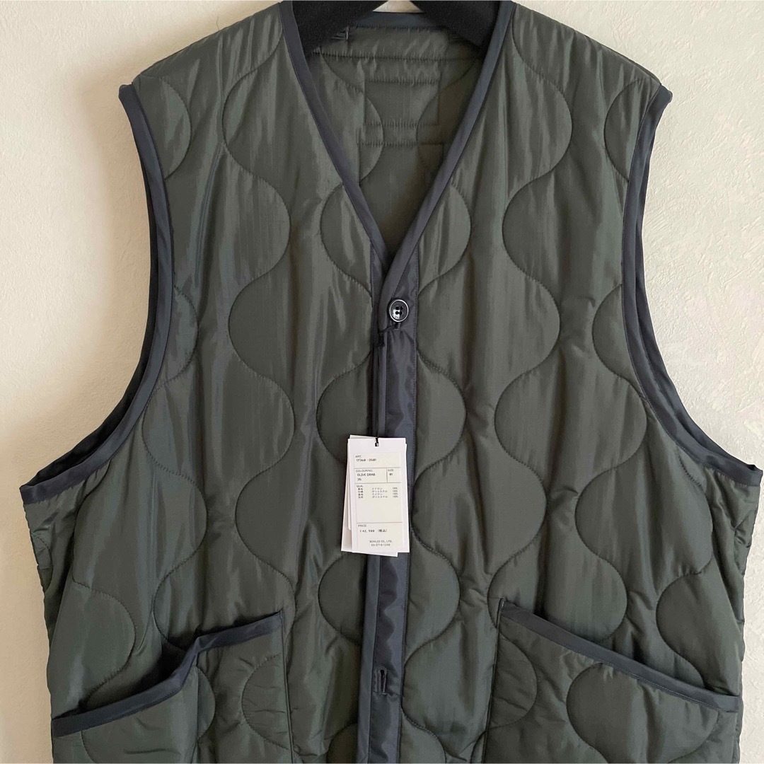 HYKE - 新品・タグ付き!22AWハイクHYKE キルティングロングベスト1の