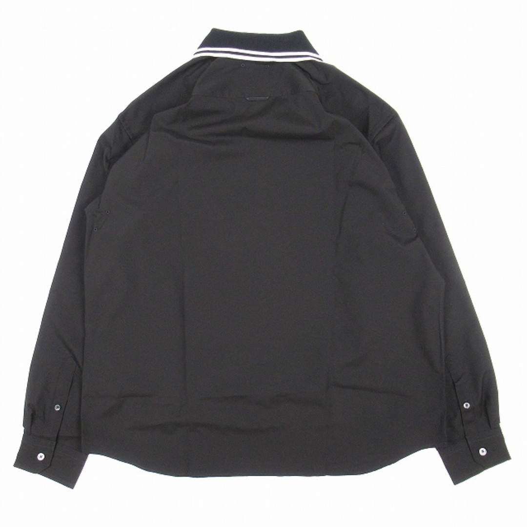 SOPHNET. - 美品 20SS ソフネット ライン リブ カラー シャツ 長袖
