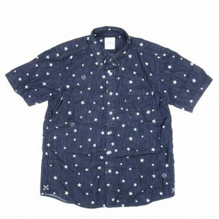 ユニフォームエクスペリメント(uniform experiment)の16SS ユニフォームエクスペリメント スター デニム ボタンダウン シャツ(シャツ)