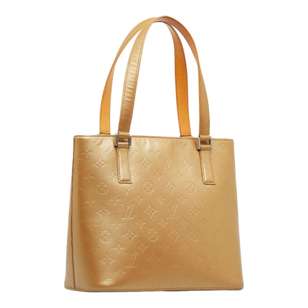 ルイ ヴィトン モノグラム マット ストックトン トートバッグ ショルダーバッグ M55117 レザー レディース LOUIS VUITTON 【1-0117322】