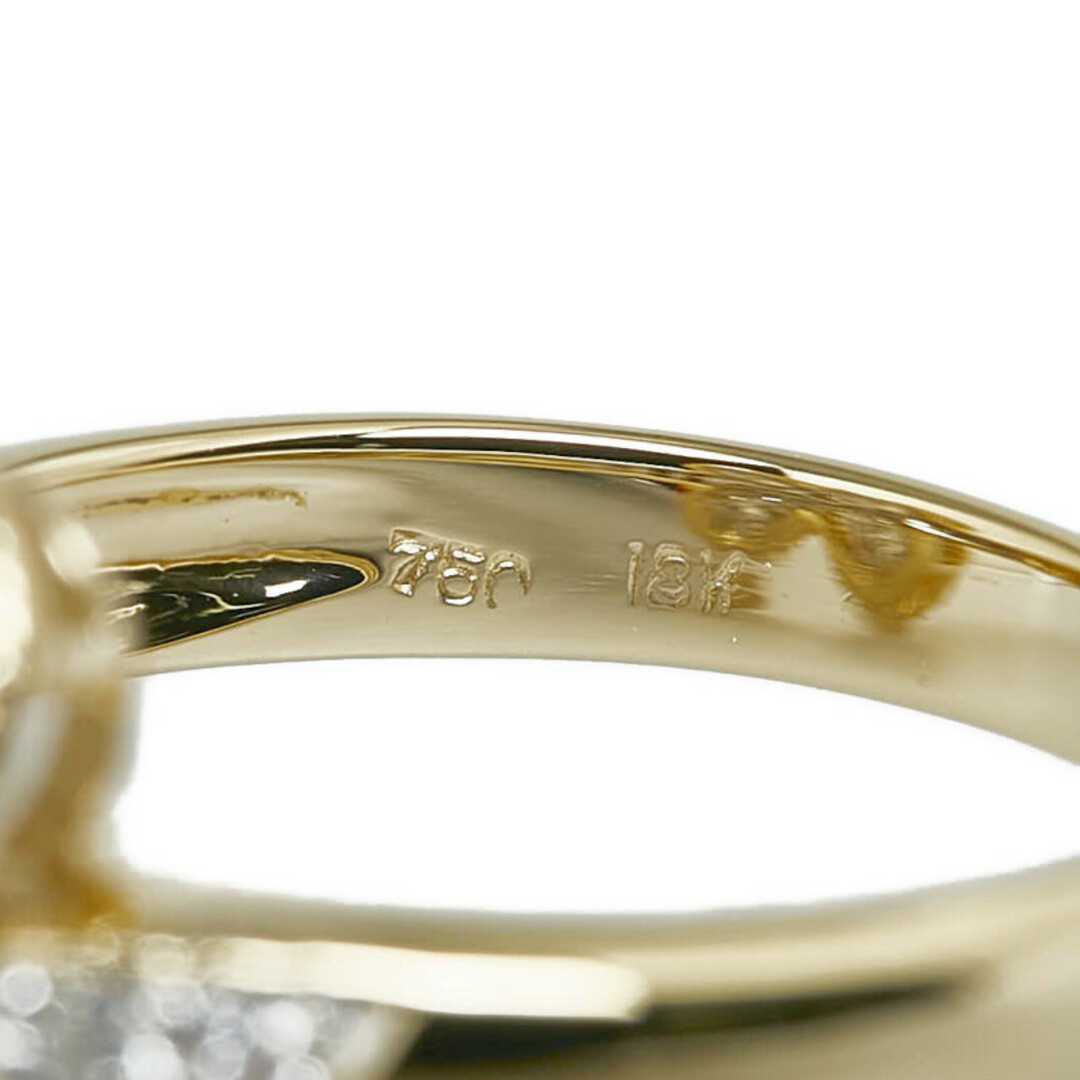 美品 K18YG イエローゴールド リング 指輪 ダイヤ 0.40ct 【1-0117998】 レディースのアクセサリー(リング(指輪))の商品写真