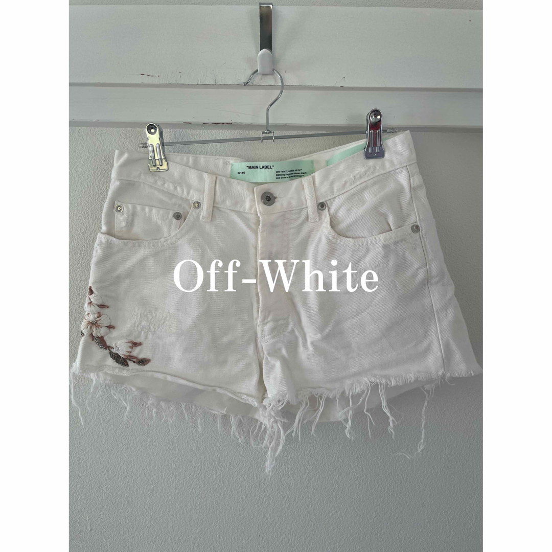 OFF-WHITE - Off-white オフホワイト ショートパンツ ハーフパンツ