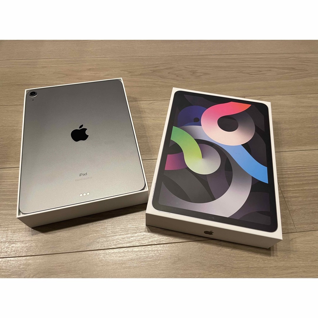 iPad - 美品 iPad Air4(第４世代) Wi-Fi 64GB スペースグレイの+