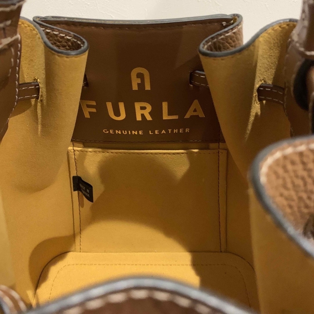 Furla(フルラ)のフルラ　FURLA ミアステラ　ミニバケット　2way ブラウン レディースのバッグ(ショルダーバッグ)の商品写真