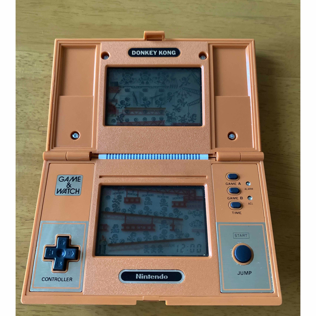 【動作品】Nintendo ゲームウォッチ DONKEY KONG 新品電池付