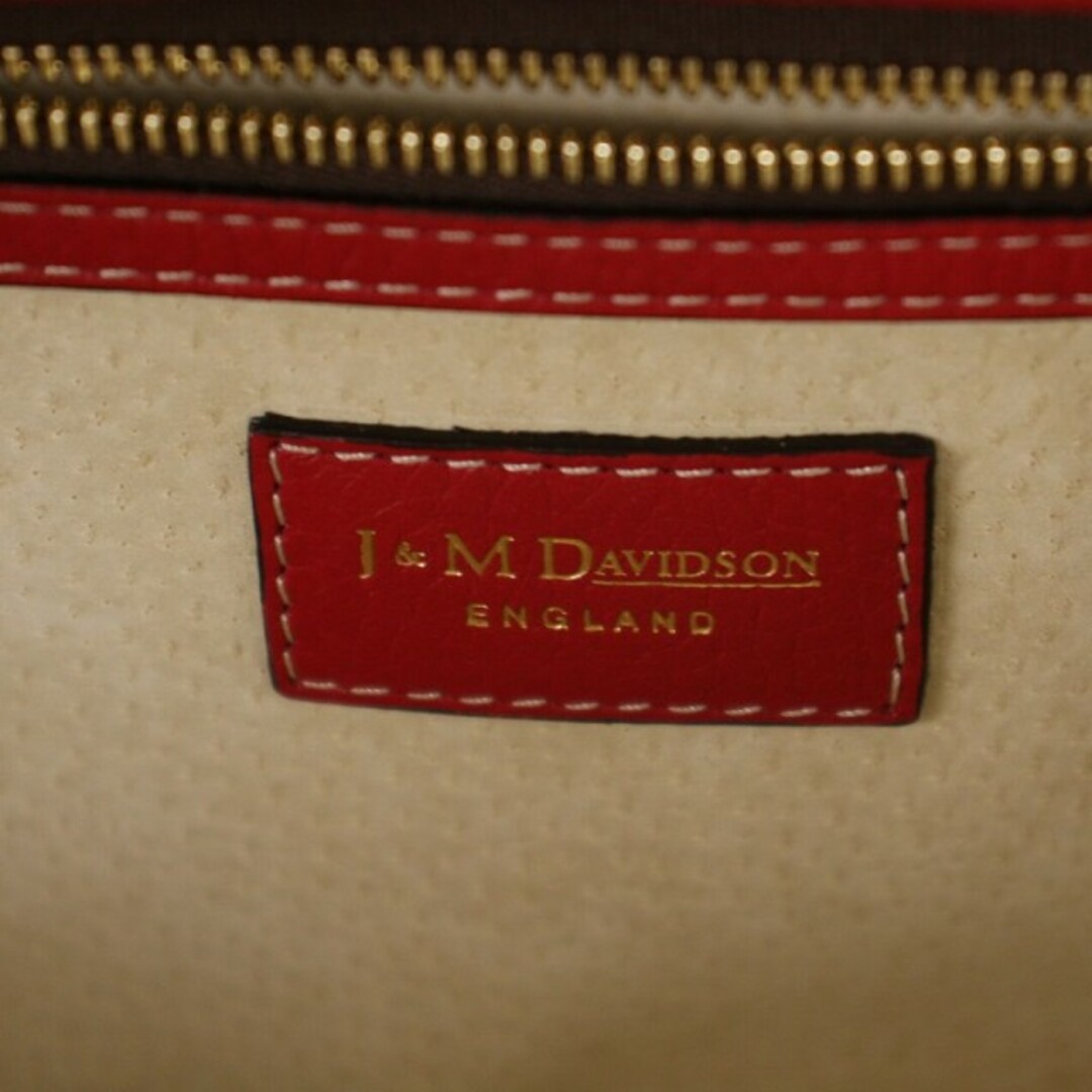 J&M DAVIDSON(ジェイアンドエムデヴィッドソン)のジェイ&エムデヴィッドソン ミニ ミア mini mia ハンドバッグ 赤 レディースのバッグ(ハンドバッグ)の商品写真