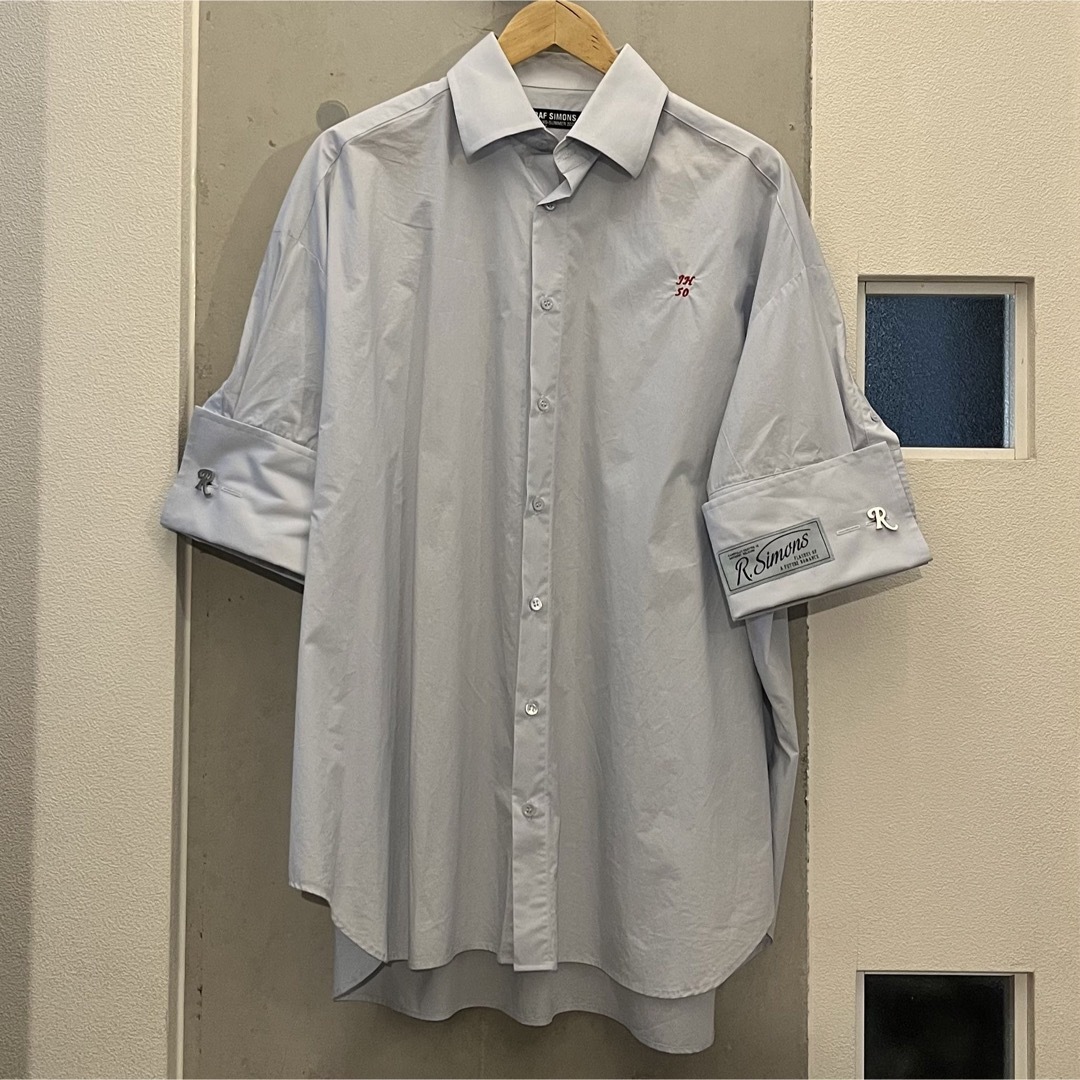 RAF SIMONS 22ss short sleeve shirt