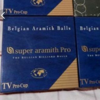 ❤️箱付き★super aramith Pro★TVプロ★ビリヤード玉セット②(ビリヤード)