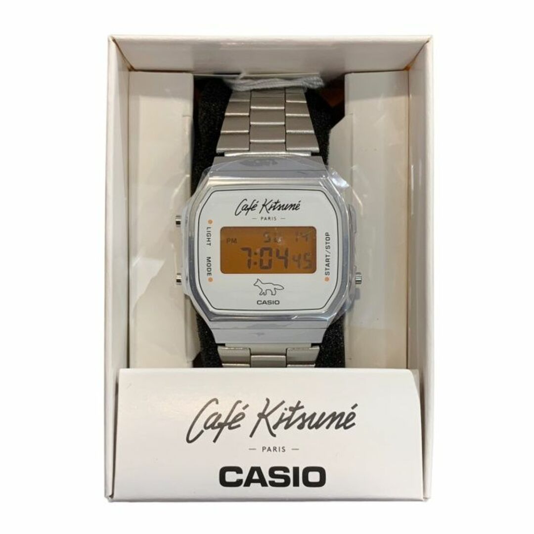 2023 Cafe Kitsune x Casio A168WECK-7AJR シルバー - 腕時計(デジタル)