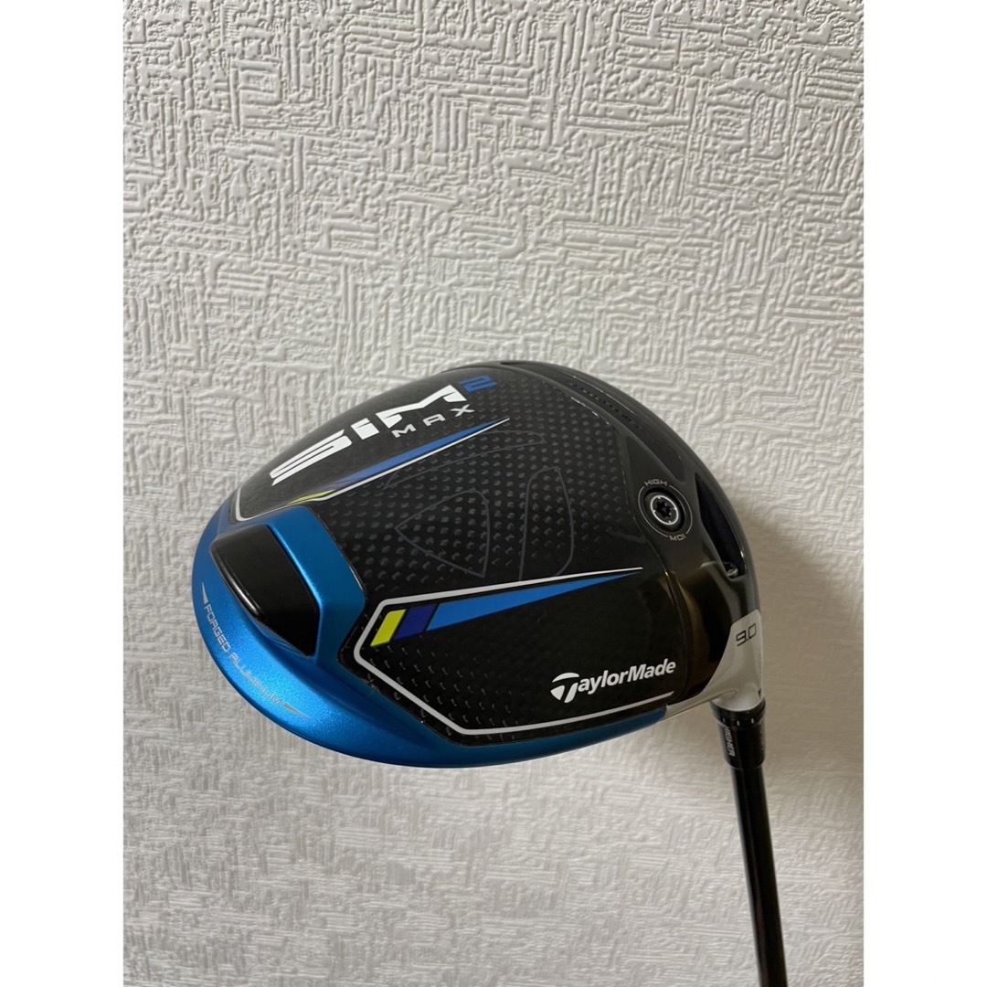 TaylorMade - 純正ヘッドカバー付き SIM2 MAXドライバーヘッドのみの ...