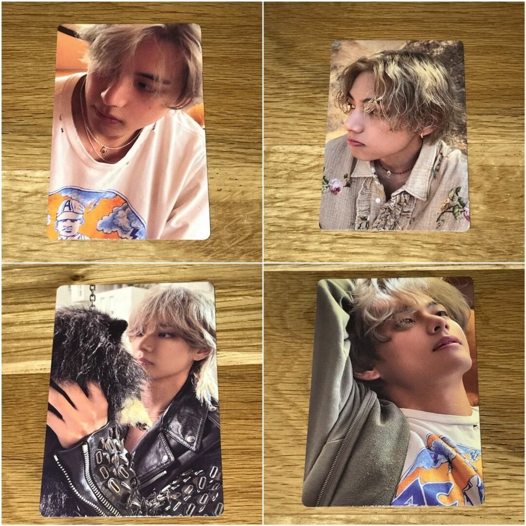 BTS フェスタ　テテ　layover トレカ BTS Vテテ『LAYOVER』封入トレカ4枚セットの通販 by てでぃ
