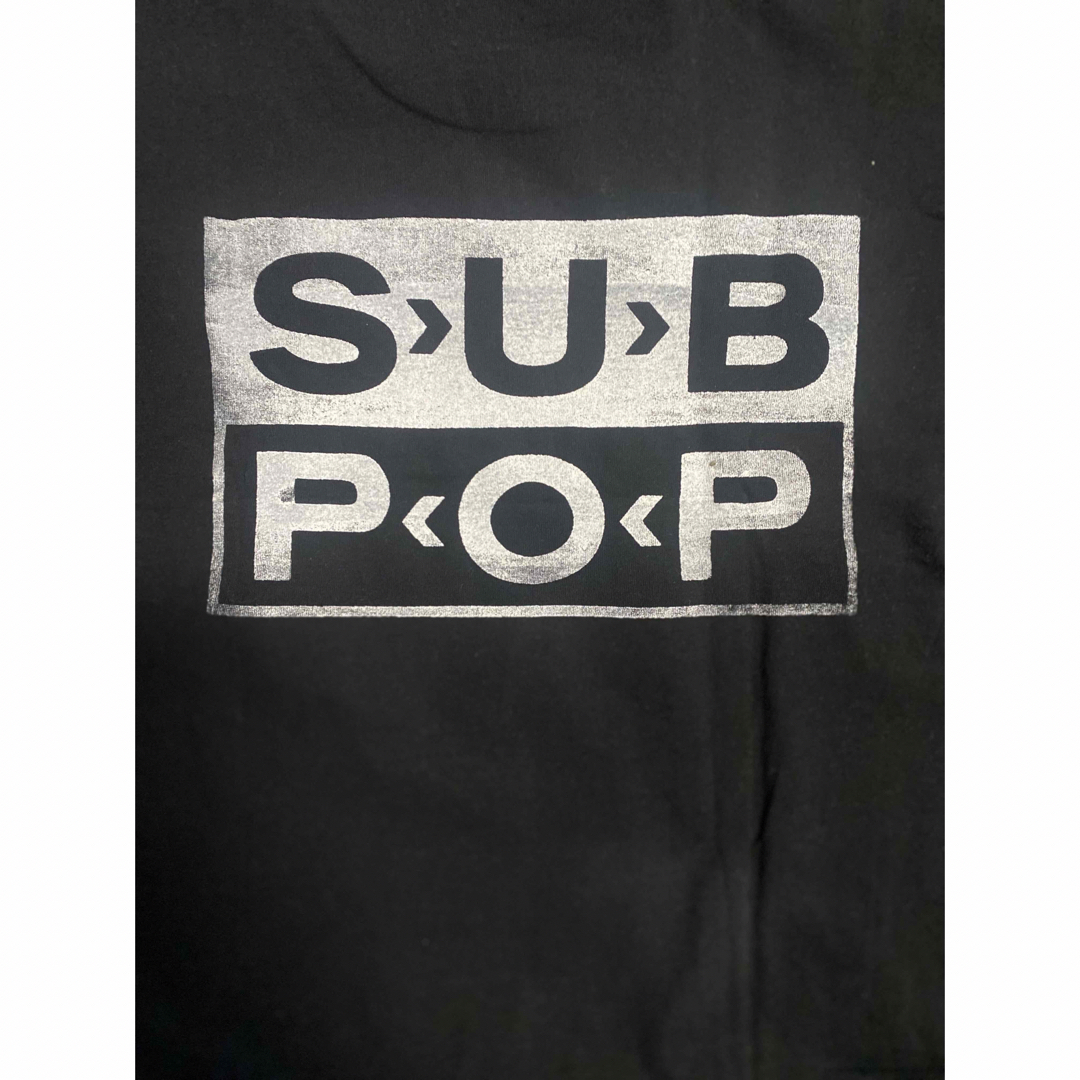 希少 NIRVANA  SUBPOP Tシャツ  ブラック サイズL