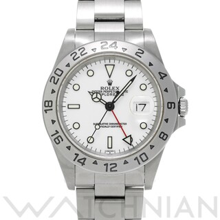 ロレックス(ROLEX)の中古 ロレックス ROLEX 16570 U番(1997年頃製造) ホワイト メンズ 腕時計(腕時計(アナログ))