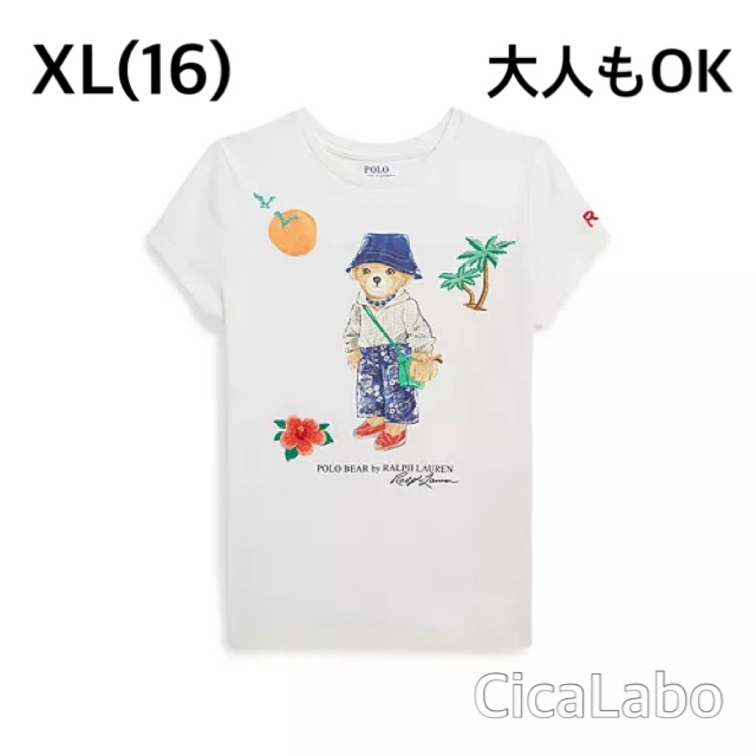 ショッピング取扱店 【新品】ラルフローレン ポロベア 刺繍 Tシャツ