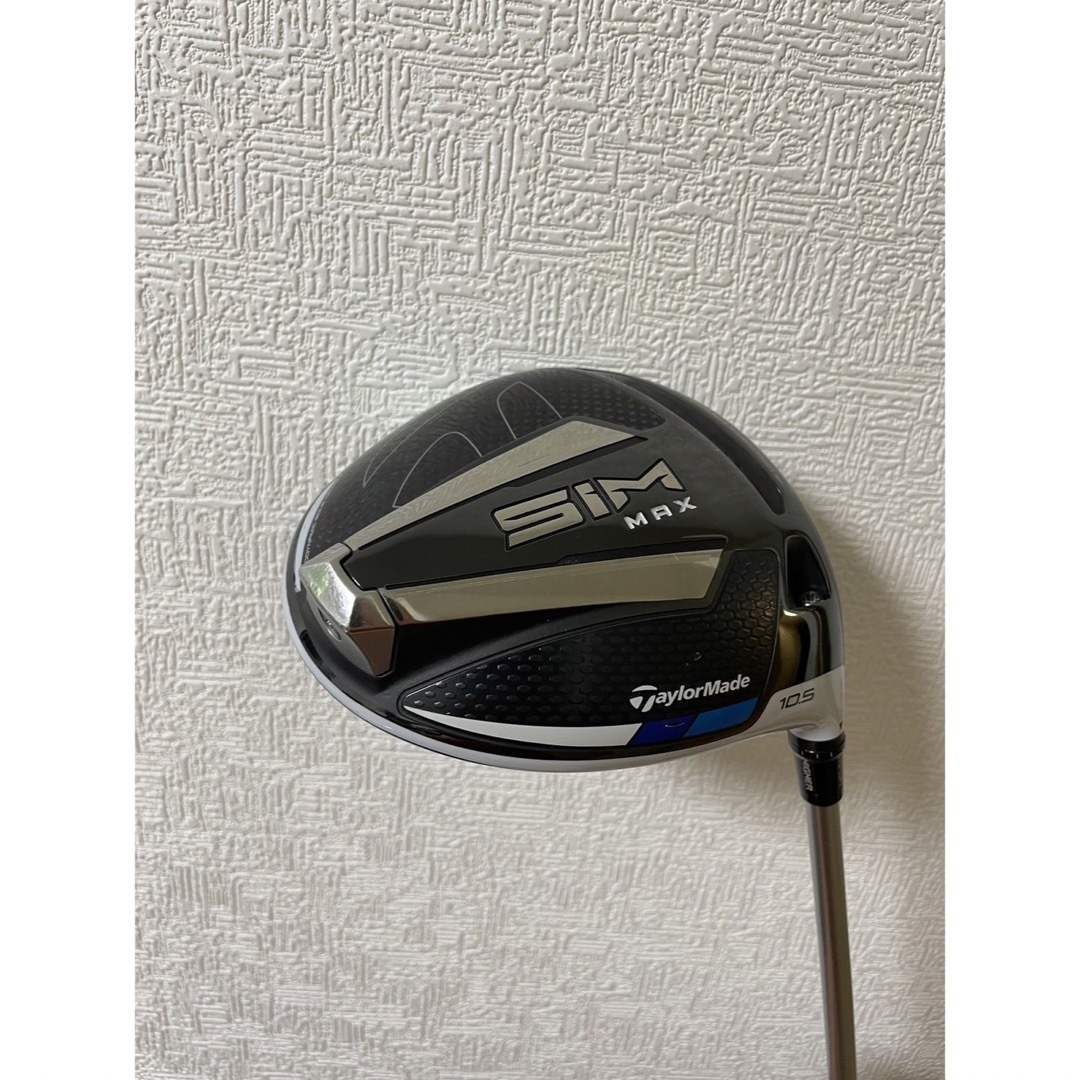 純正ヘッドカバー付 SIM MAX D 10.5° ドライバー テーラーメイド - クラブ