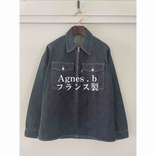 アニエスベー(agnes b.)のAgnes b アニエスベー　フランス製　デニムジャケット　ドリズラージャケット(Gジャン/デニムジャケット)