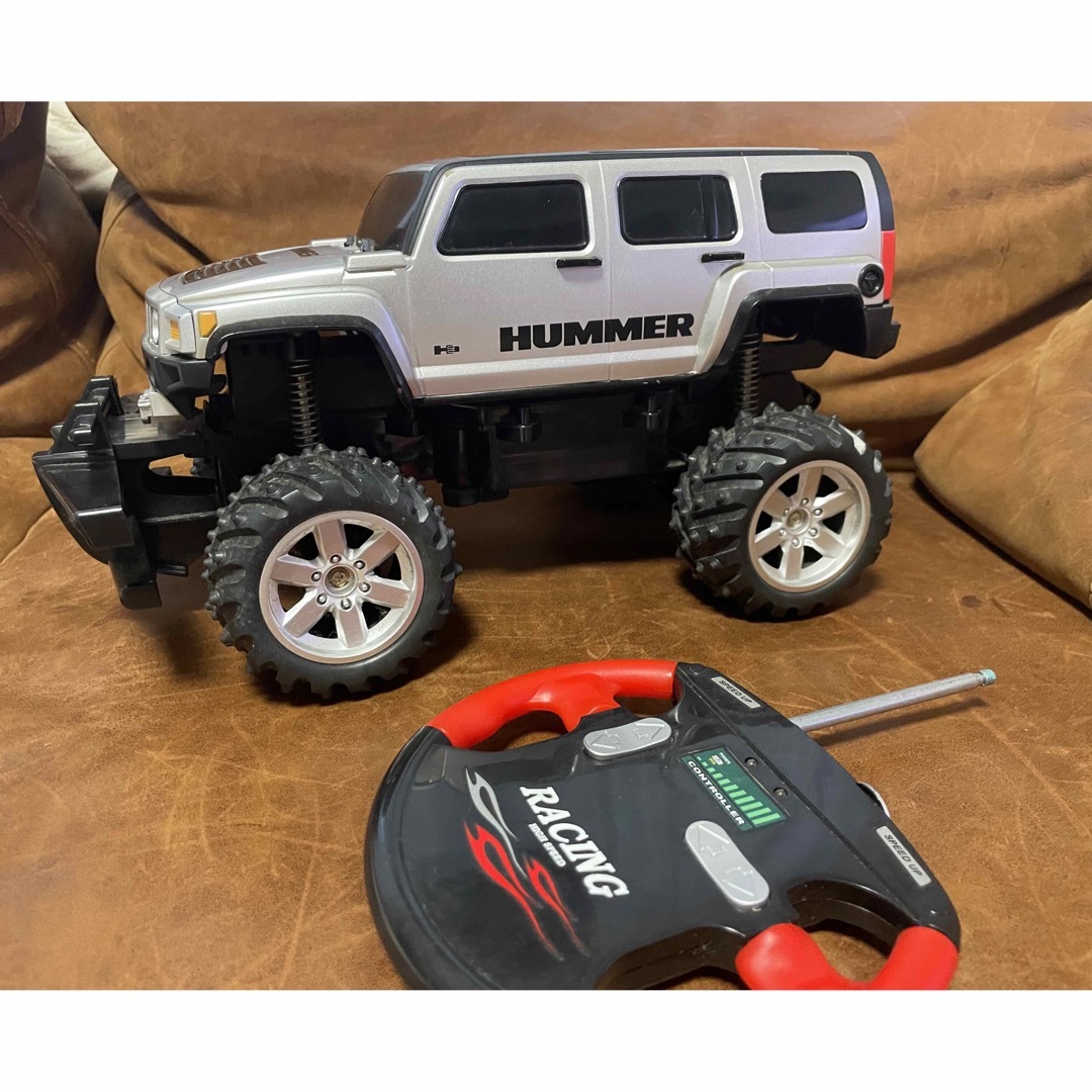 HUMMER - 【ラジコン】【ジャンク品】ハマーH3 ラジコン シルバー 中古