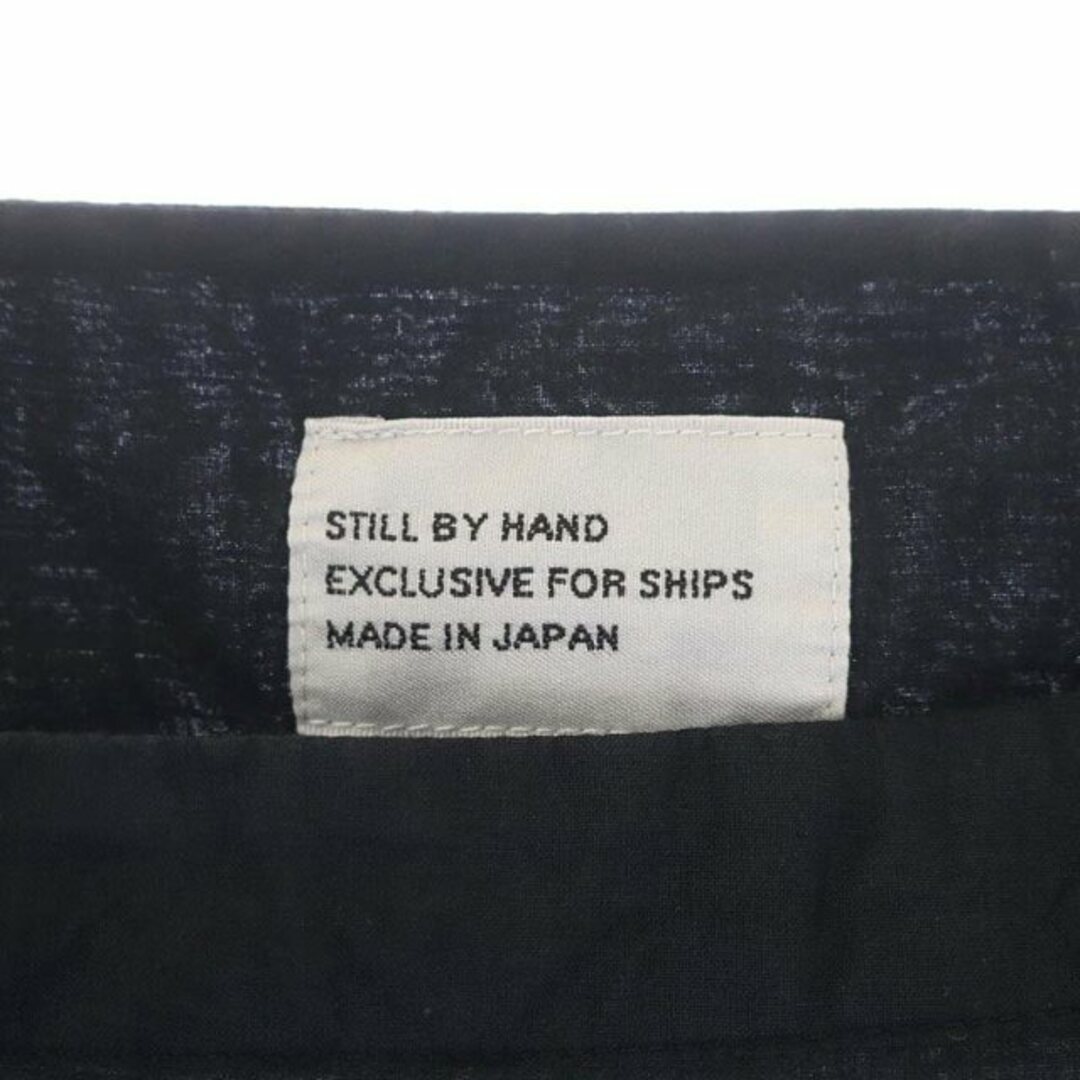 スティルバイハンド SHIPS別注 コットンシルクガーメントダイバスク