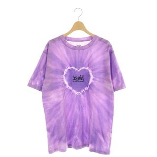 エックスガール(X-girl)のエックスガール 21SS HEART TIE-DYE S/S TEE Tシャツ(Tシャツ(半袖/袖なし))