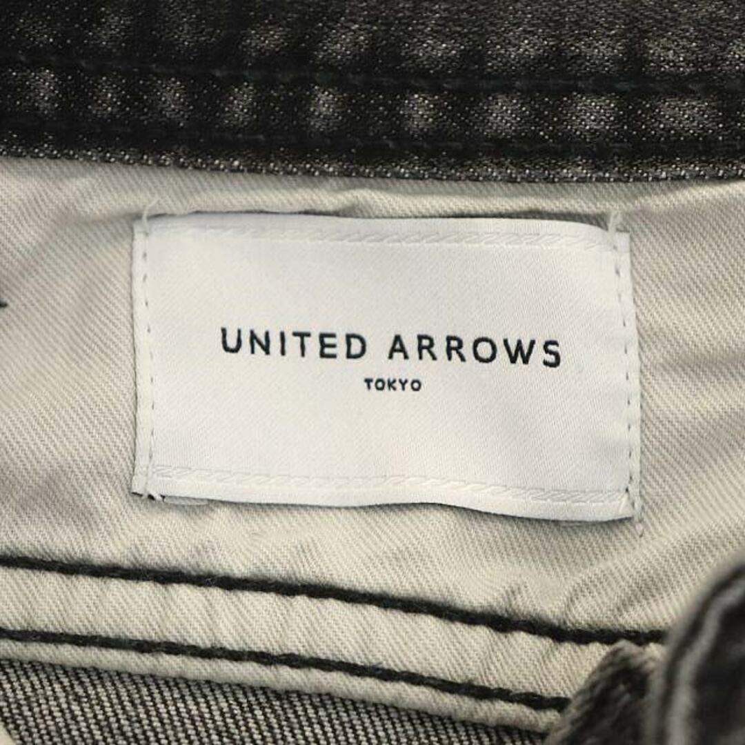 UNITED ARROWS(ユナイテッドアローズ)のユナイテッドアローズ スリム ストレッチ ブラックデニムパンツ ジーンズ レディースのパンツ(デニム/ジーンズ)の商品写真