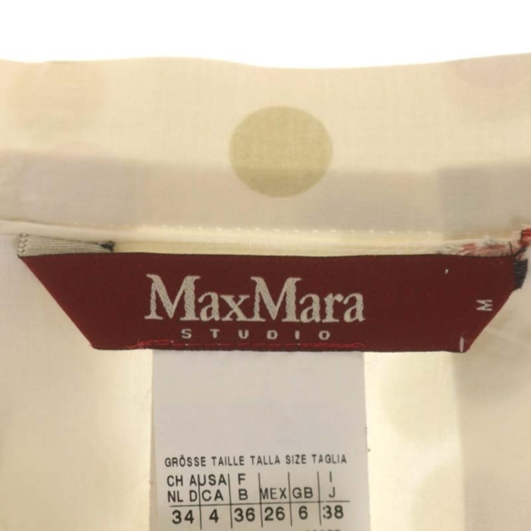 新品・Max Mara ドット柄　フレアスカート 36