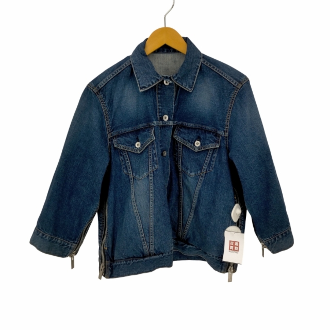 Sacai(サカイ) 18SS ジップデザインデニムジャケット レディース | www